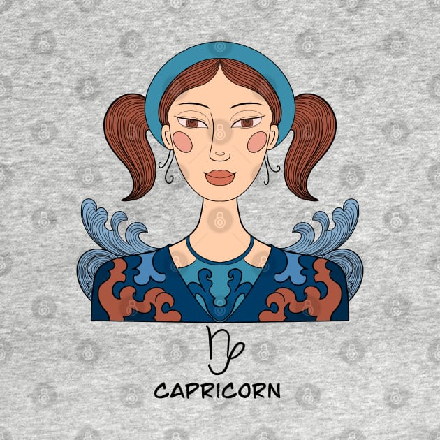 Capricorn Constellation: Steadfast And Realistic |  Astrology Art by i am Cuta